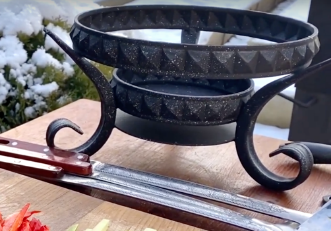 Подставка для сковороды садж ГРАНИТНАЯ Подставка для сковороды садж ГРАНИТНАЯ