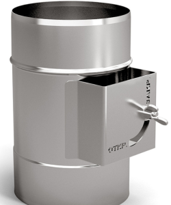 Шибер ТМФ  d-200 0,5 мм для печей Профессор