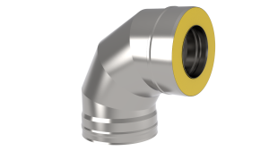 Сэндвич-колено 90 гр. d = 200/280 мм (Н+О) 1 ММ  (1)