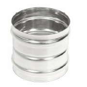 Адаптер котла d = 150 мм (М/М) НЕРЖАВЕЙКА ТИС (0,8 ММ) (430 СТАНДАРТ)