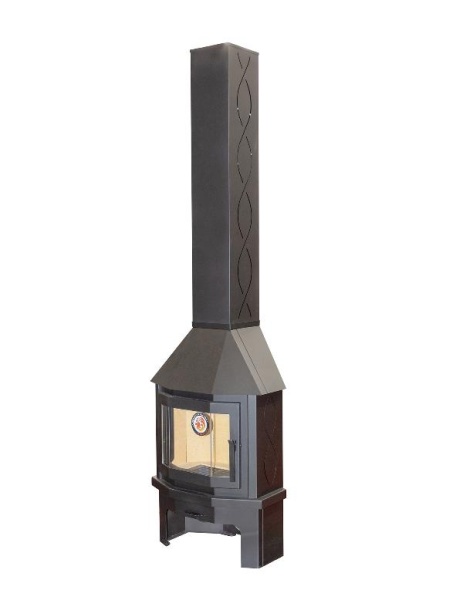 Печь-камин МЮНХЕН КОМПАКТ серый Печь-камин МЮНХЕН КОМПАКТ серый