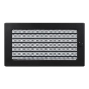 Решетка вентиляционная ЧЕРНАЯ с жалюзи (170 х 300 мм) FIREWAY Решетка вентиляционная ЧЕРНАЯ с жалюзи (170 х 300 мм) FIREWAY