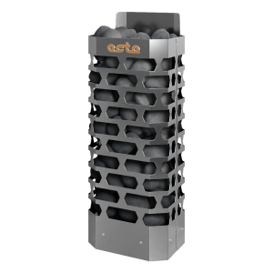 Электрокаменка ЭКМ-9 OCTA STEEL (12 - 15 м.куб)  корпус из нержавейки, напольная, без пульта