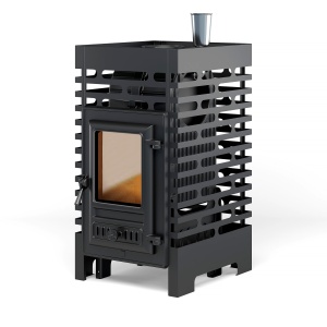 Печь-каменка ASTON 18 ШТОРМ чугунная (12 - 20 м.куб) без выносного топливного канала Печь-каменка ASTON 18 ШТОРМ чугунная (12 - 20 м.куб) без выносного топливного канала
