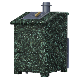 Облицовка ПРЕЗИДЕНТ 830/40 СЕРПЕНТИНИТ для печей ГЕФЕСТ 18М/П