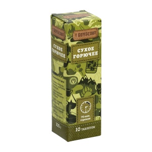 Сухое горючее, 10 таблеток BOYSCOUT Сухое горючее, 10 таблеток BOYSCOUT