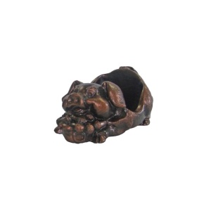 Визитница ХДИ-12.003  ХАВРОНЬЯ патина (ГР: 110 х 80 х 55 мм) ЛИТКОМ