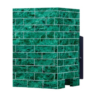 Облицовка для печей ГРОЗА 24М/П2  КЛАССИКА  КИРПИЧ ЗМЕЕВИК (930/40) теплообменник СЛЕВА