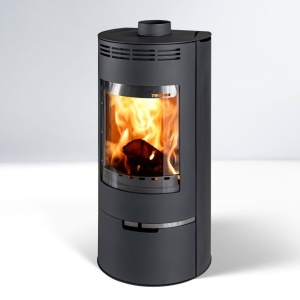 Печь-камин THORMA ANDORRA II черная Словакия