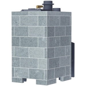 Облицовка для печей ГРОМ 40П2  КЛАССИКА  КИРПИЧ ТАЛЬКОМАГНЕЗИТ (1150/45)