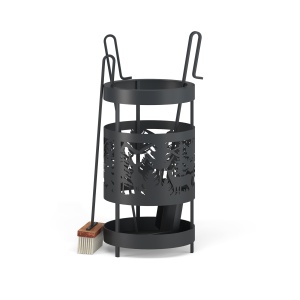 Каминный набор ВЕЗУВИЙ N 410 В РУССКИЙ ЛЕС БРОНЗА кованый