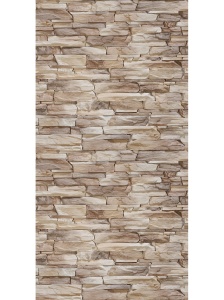 Плита фиброцементная FLAMMA 9 х  600 х 1200 мм DESIGN с сюжетом ЭТНА 165 вертикальный рисунок