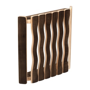 Абажур Волна угловой плоский обожженная ЛИПА Банные штучки