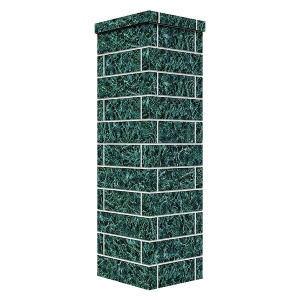 Облицовка на трубу для печей ГРОЗА 24 КЛАС/ПРЕЗИ КИРПИЧ ЗМЕЕВ (115*790) (3яр) п/ш АКЦИЯ 20% ПОДАРКОМ