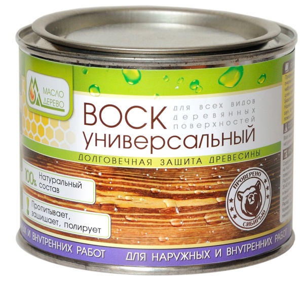 Воск универсальный  0,5 л Масло&Дерево Воск универсальный  0,5 л Масло&Дерево