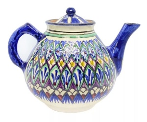 Чайник Риштан синий 1 л