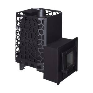 Печь-каменка РАДА  сталь 8 мм 18M ЗК СЕТКА (16 - 20 м.куб) (без дверки)