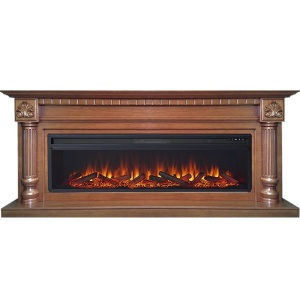 Портал Edinburg 60 темный орех для электроочага Vision 60 (RoyalFlame)