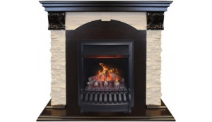 Портал Dublin LUX STD/EUG античный дуб (DN-856) для электроочага стандартного/Eugene